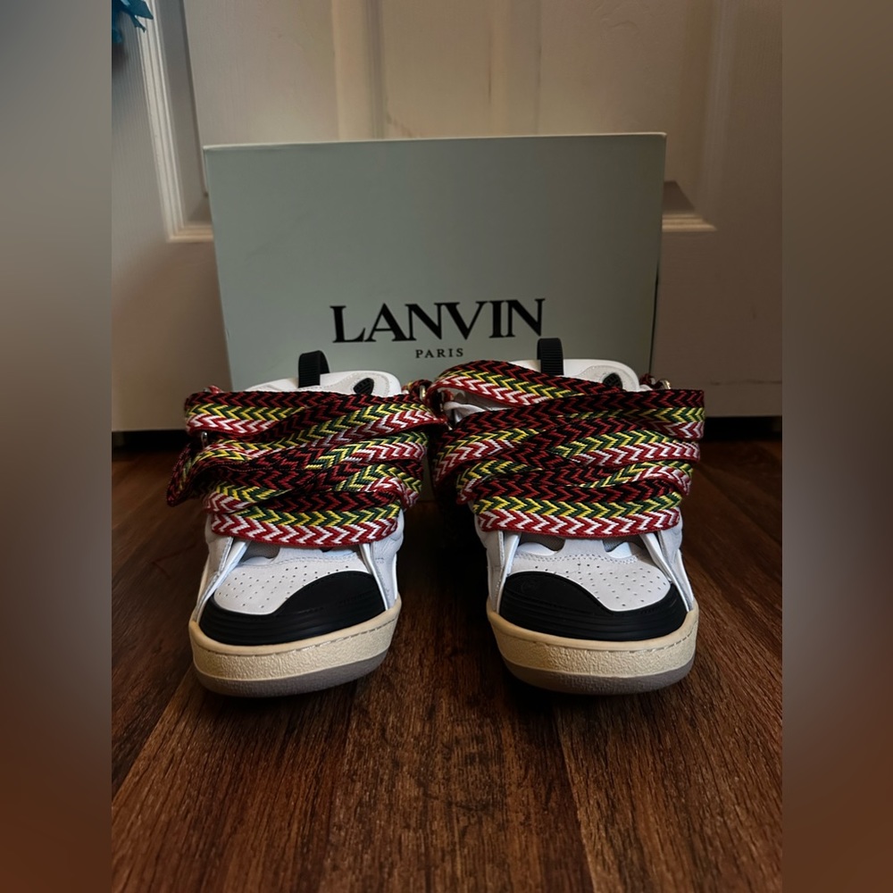 Lanvin curb sneaker